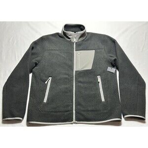Ten Thousand Jacket Mens Medium Sherpa Tech Fleece Full Zip Hiking NWOT New